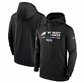 Philadelphia Eagles Nike 2022 NFL Crucial Catch Therma Performance Pullover Hoodie Black,baseball caps,new era cap wholesale,wholesale hats